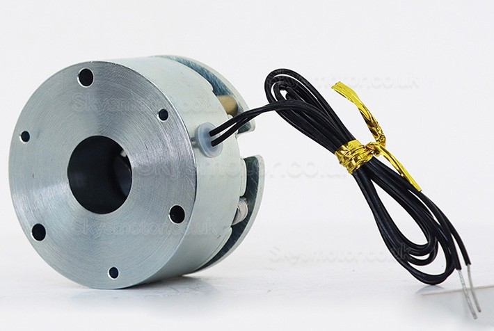 Round Non-excited DC Motor Brake SWB-03-10H 2NM 24V for 57mm/60mm BLDC Motor / Nema 23 Stepper Motor